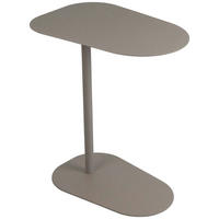 BEISTELLTISCH 53/38/60 cm Kaschmir Freiform  - Kaschmir, Basics, Metall (53/38/60cm) - Novel