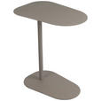 BEISTELLTISCH in Metall 53/38/60 cm  - Kaschmir, Basics, Metall (53/38/60cm) - Novel