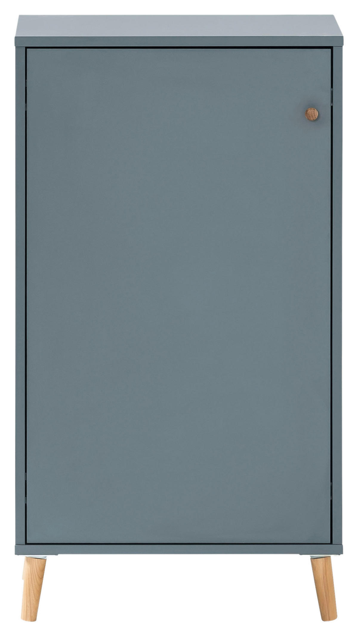 AKTENSCHRANK Blau  - Blau, MODERN, Holzwerkstoff (50,95/92,6/41cm) - MID.YOU