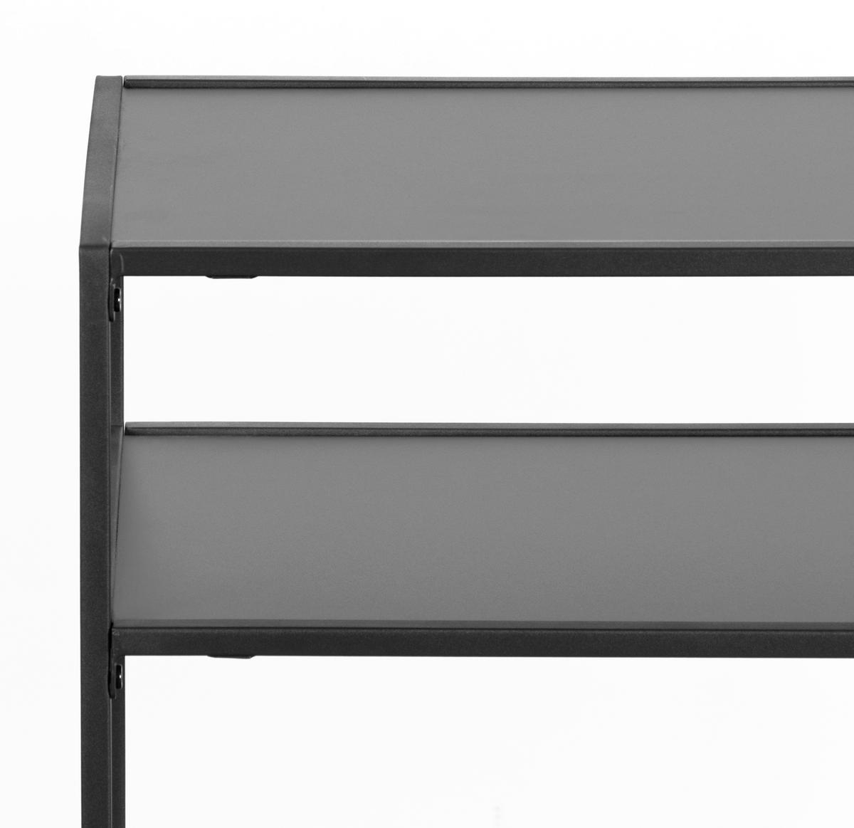 KONSOLENTISCH in Metall, Holzwerkstoff 100/32/79 cm   - Schwarz, Basics, Holzwerkstoff/Metall (100/32/79cm) - Boxxx