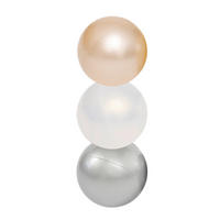 BÄLLESET  - Transparent/Perlmutt, Trend, Kunststoff - Jimmylee