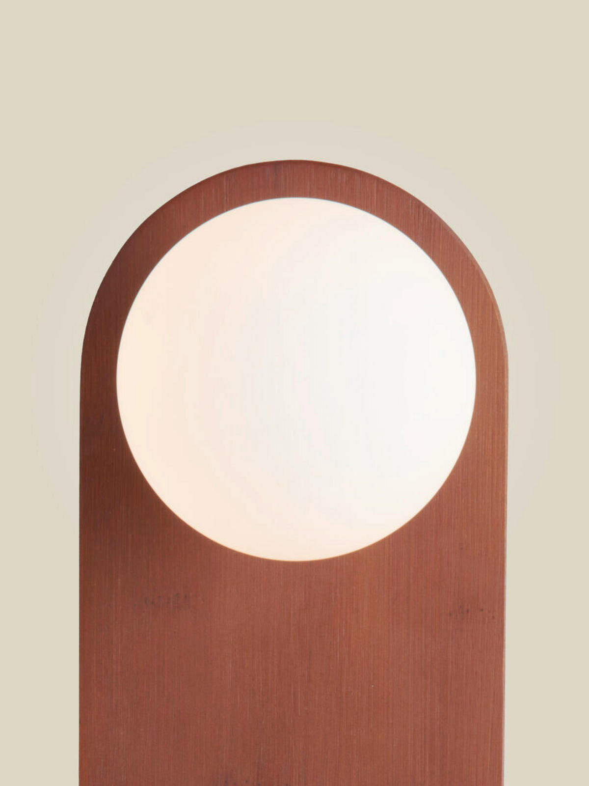 NÁSTĚNNÉ SVÍTIDLO, 12.5/12.5/30 cm - hnědá, Trend, dřevo/sklo (12.5/12.5/30cm) - Good & Mojo