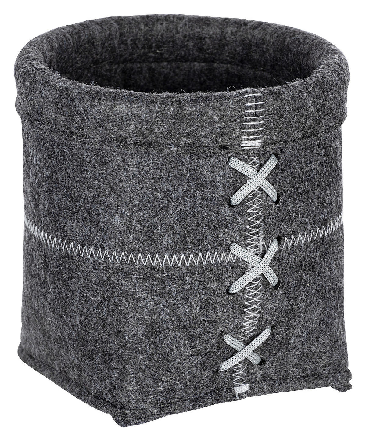 KORB  - Anthrazit, Basics, Kunststoff (15/15/15cm) - Wenko