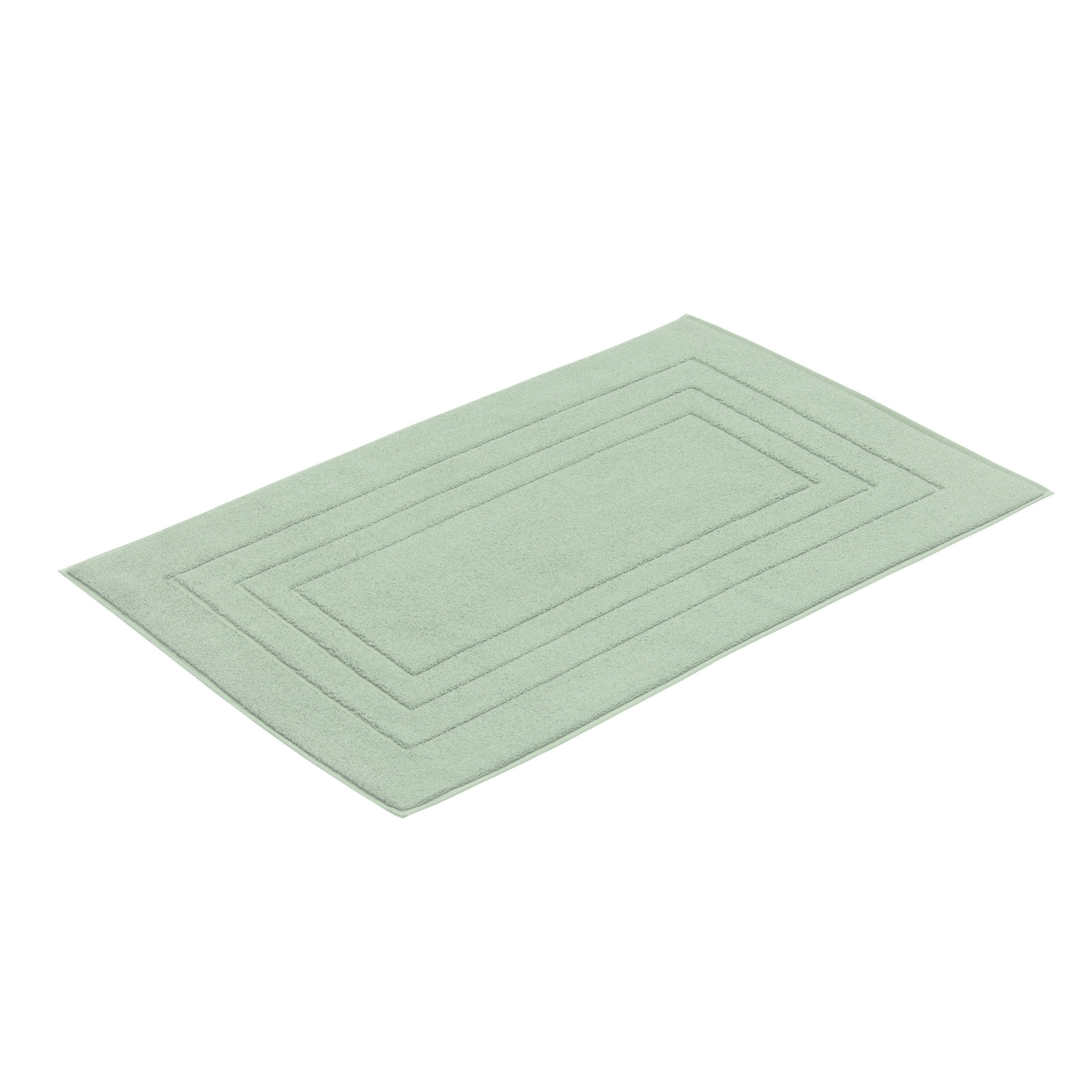 BADEMATTE Hellgrün 60/100 cm  - Hellgrün, Basics, Textil (60/100cm) - Vossen