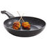 PFANNE 28 cm PTFE-Antihaftbeschichtung - Schwarz, Basics, Metall (28cm) - Fissler