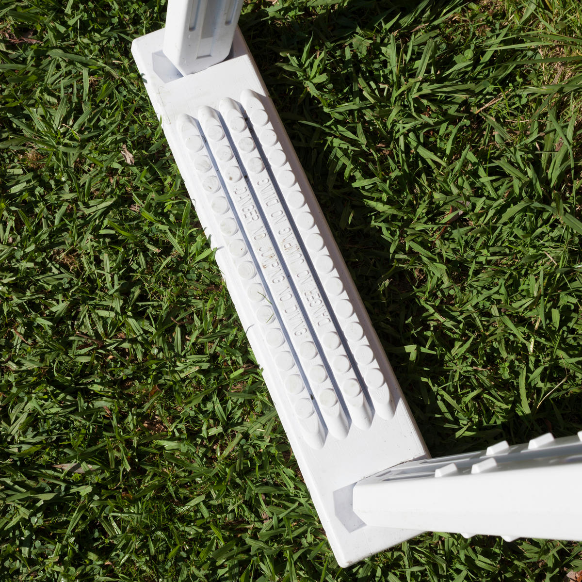 POOLLEITER 2024  - Weiß, KONVENTIONELL, Kunststoff (65/196/109cm) - Gre