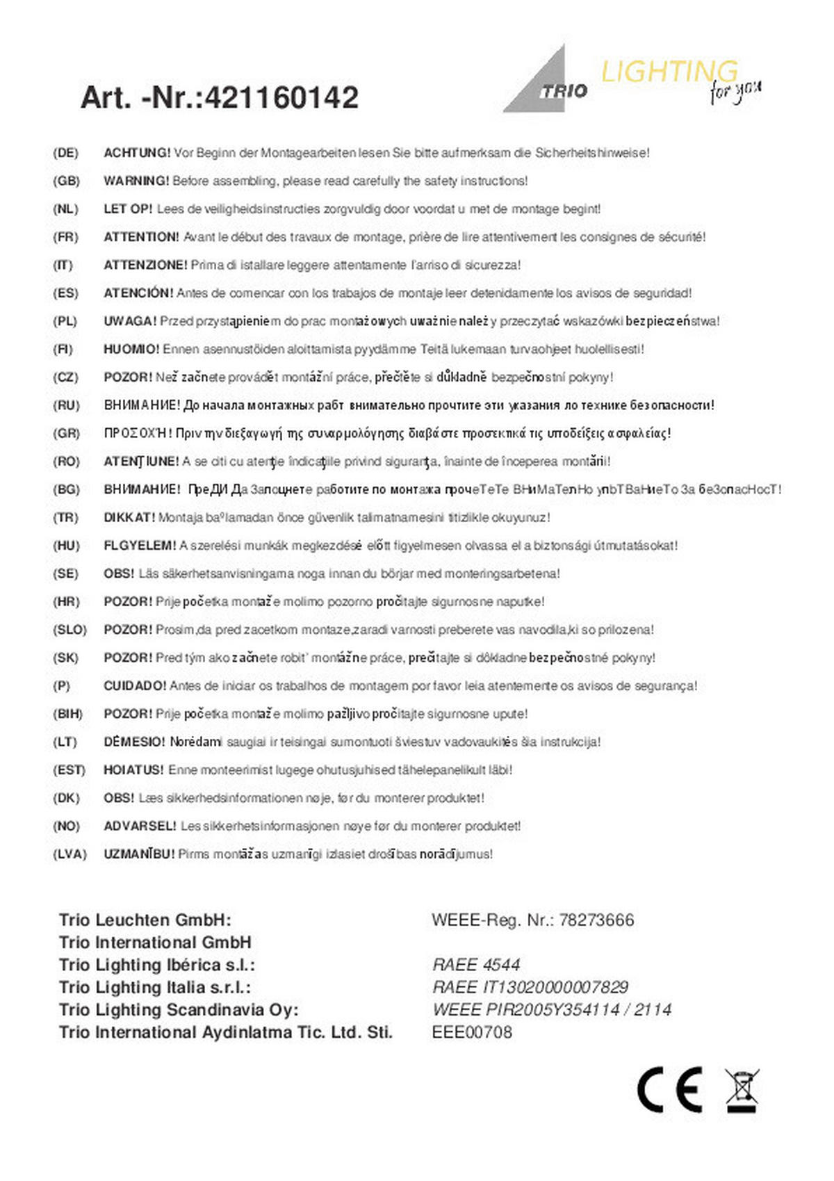 WEGELEUCHTE PEARL 14/100/12,5 cm   - Anthrazit, Design, Metall (14/100/12,5cm) - Trio Leuchten