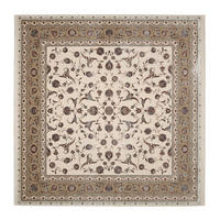 WEBTEPPICH 200/200 cm Pangäa Creme, Beige  - Beige/Creme, Design, Textil (200/200cm) - Dieter Knoll