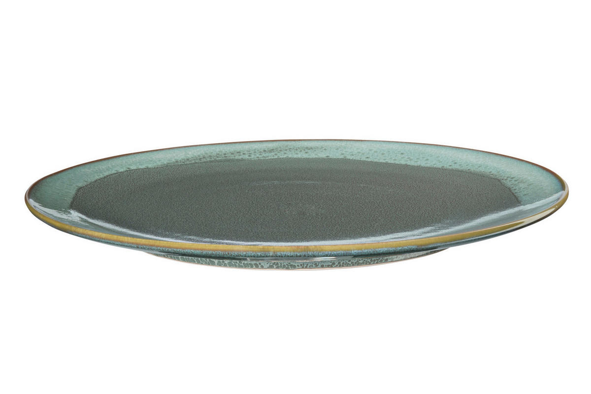 TELLER Minttürkis 27/2.5 cm il capriccio  - Minttürkis, KONVENTIONELL, Keramik (27/2,5cm) - ASA