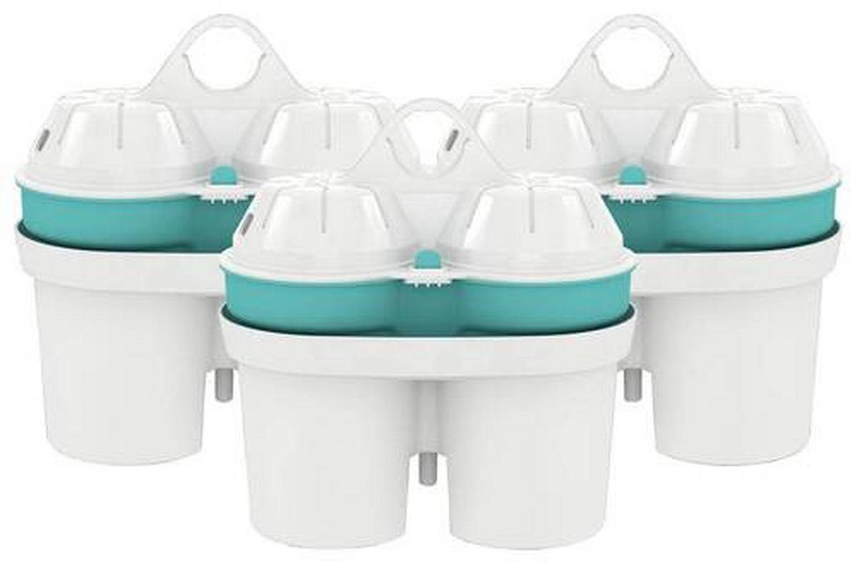 FILTERKARTUSCHE 3ER SET  BWT  - Weiß, Basics, Kunststoff - BWT