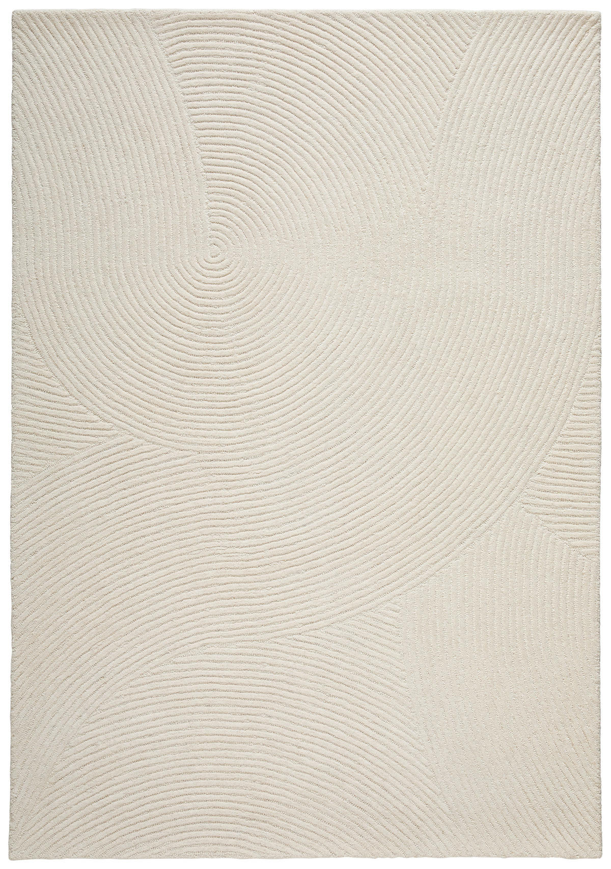 WOLLTEPPICH 160/230 cm Weiß  - Weiß, Natur, Textil (160/230cm) - Novel