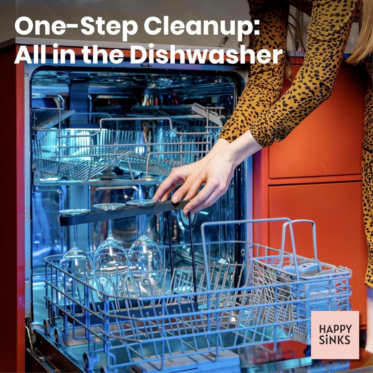 WEINGLASHALTER - Schwarz, Basics, Naturmaterialien/Metall (28/24/13cm) - HAPPY SINKS