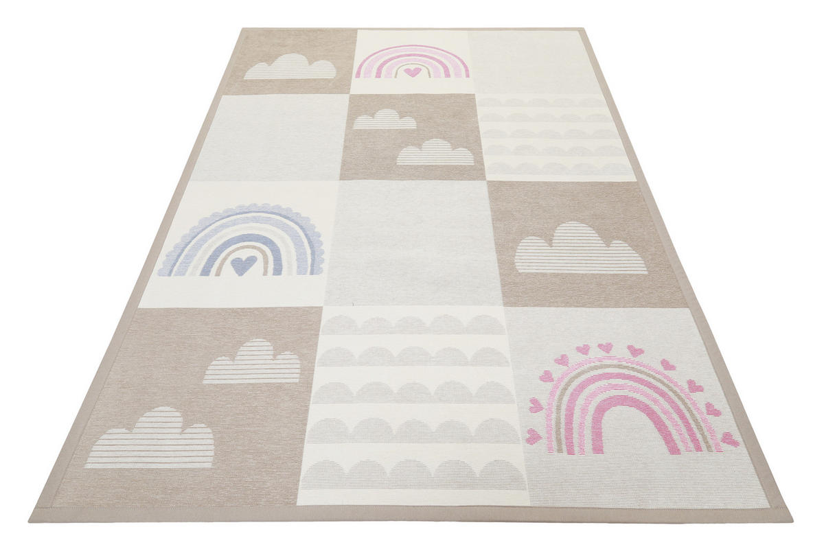 KINDERTEPPICH 160/230 cm Lovely Rainbow  - Beige, Trend, Textil (160/230cm) - Esprit