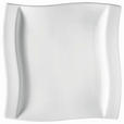 SERVIERPLATTE Swing 29,5/30,2 cm  - Weiß, Basics, Keramik (29,5/30,2cm) - Novel