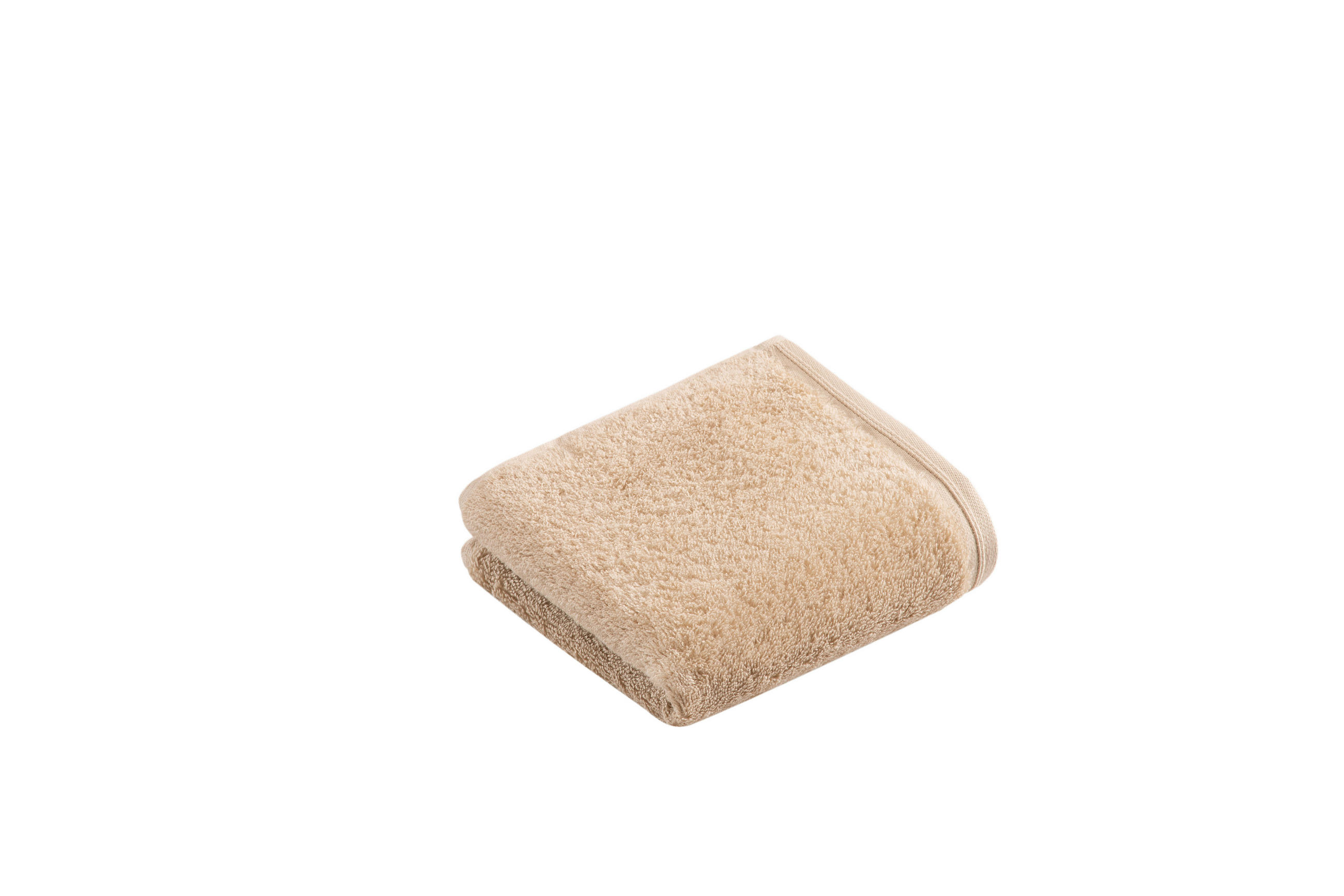 Vossen Gästetuch Vegan Life Beige 40x60 cm