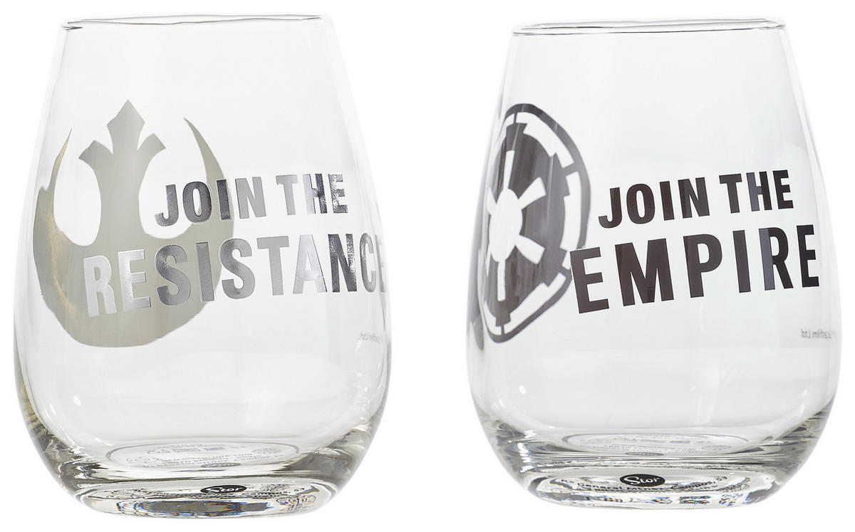 GLÄSERSET Star Wars   - Basics, Glas (0,5 x 2l) - Star Wars
