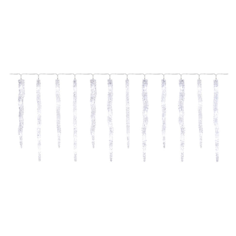 DEKORAČNÉ LED SVIETIDLO - priehľadné, Basics, plast (360cm)