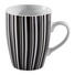 KAFFEEBECHERSET 4-teilig Keramik Porzellan Schwarz - Schwarz, Basics, Keramik (0,3l) - Homeware