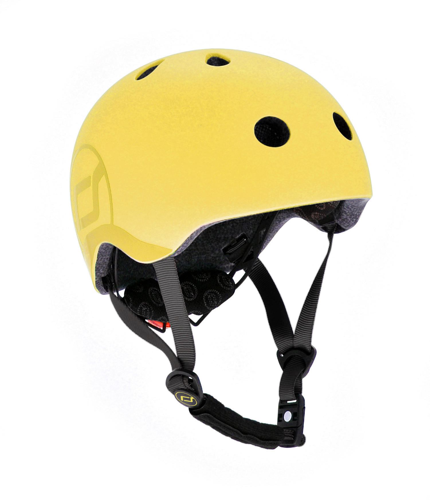 KINDERHELM  - Gelb, Trend, Kunststoff/Textil (S-Mnull) - Scoot and Ride