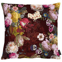 KISSENHÜLLE 49/49 cm  - Aubergine, Design, Textil (49/49cm) - Novel