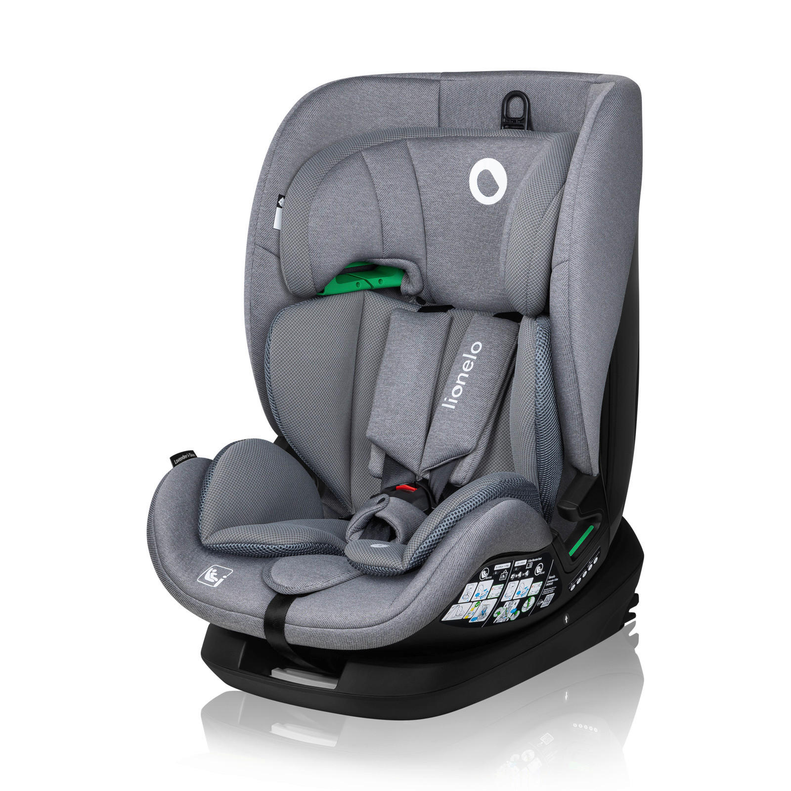 KINDERAUTOSITZ Lavender i-Size  - Hellgrau, Basics, Kunststoff (43,5/52,2/63,5cm) - Lionelo