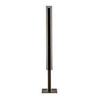LED-STEHLEUCHTE 25/25/140 cm    - Schwarz, Design, Kunststoff/Metall (25/25/140cm) - Schöner Wohnen