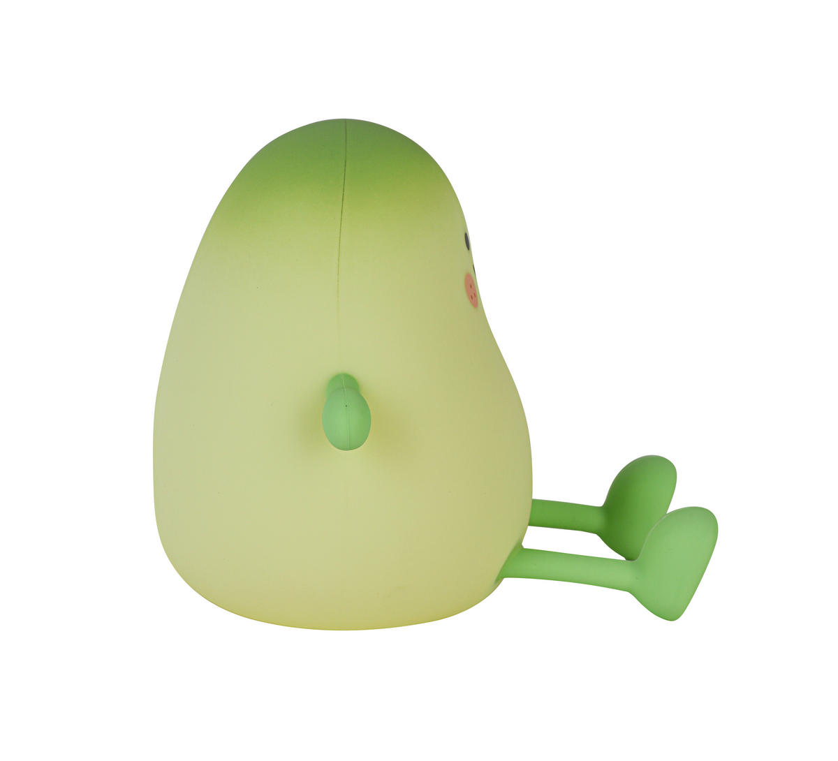 NOČNÉ SVETLO, 12,2/11,6/12,2 cm - zelená, Trend, plast (12,2/11,6/12,2cm) - Novel