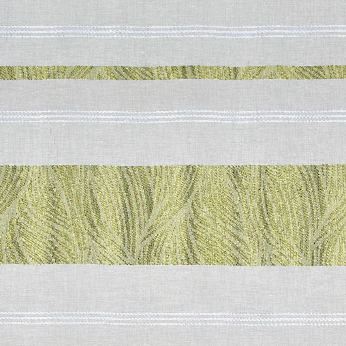 HOTOVÝ ZÁVES, priehľadné, 140/245 cm - zelená, Design, textil (140/245cm) - Esposa