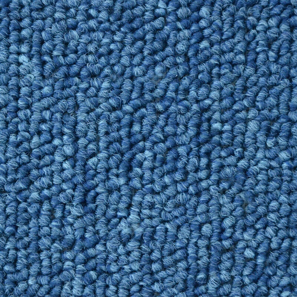 WEBTEPPICH  Wohnzimmer 80/150 cm London Blau rechteckig  - Blau, Basics, Kunststoff/Textil (80/150cm) - Floordirekt
