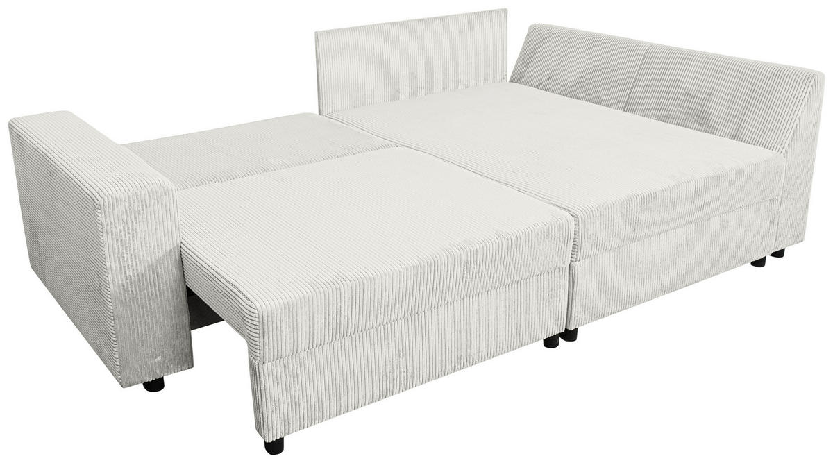 ROHOVÁ SEDAČKA, textil, prírodná farba - čierna/prírodná farba, Konventionell, textil/plast (245/153cm) - Carryhome