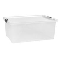 AUFBEWAHRUNGSBOX     - Weiß, KONVENTIONELL, Kunststoff (40/25/57cm) - Rotho