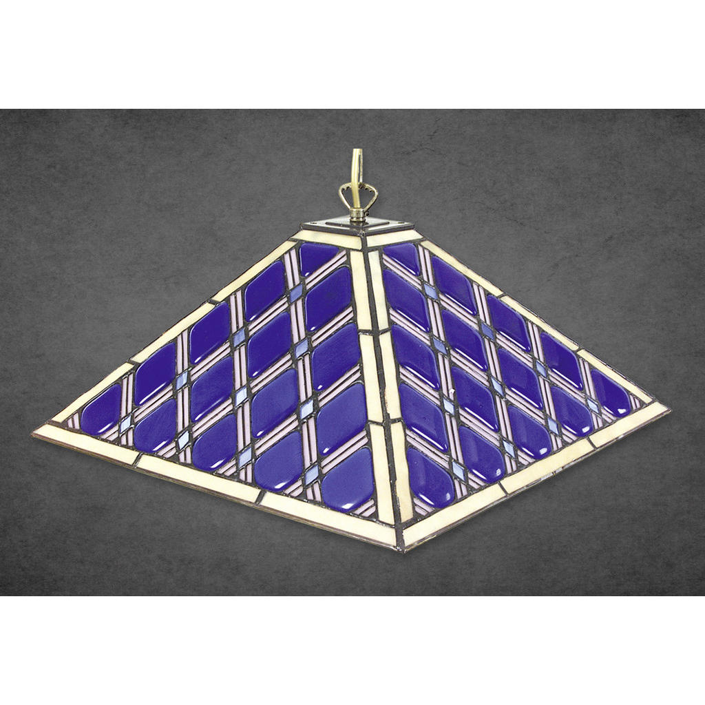 Thumbnail - Näve Hängeleuchte Tiffany, Blau, Metall, Glas, 40x111x40 cm, Lampen & Leuchten, Innenbeleuchtung, Hängelampen, Esstischl...