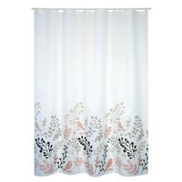 DUSCHVORHANG BIRDS 180/200 cm  - Multicolor, Basics, Textil (180/200cm) - MSV