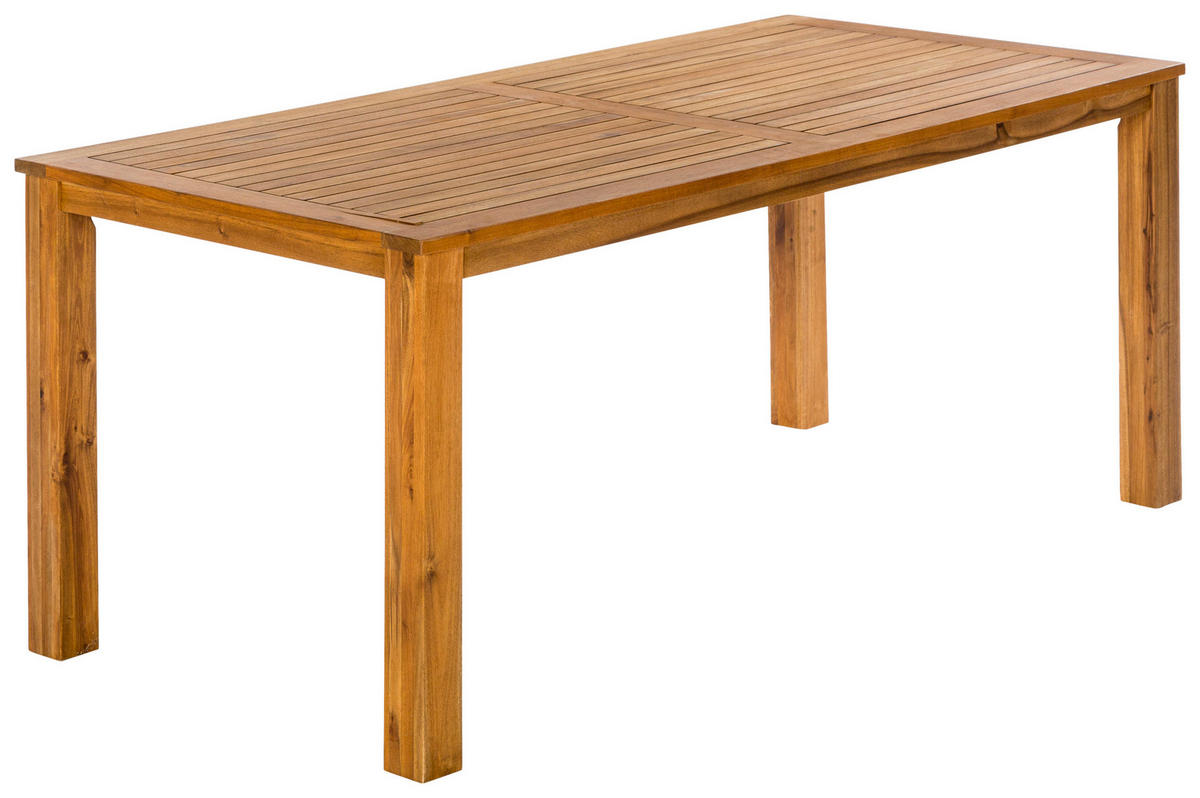 GARTENSET 5-teilig  - Naturfarben, MODERN, Holz/Kunststoff - Gardenson