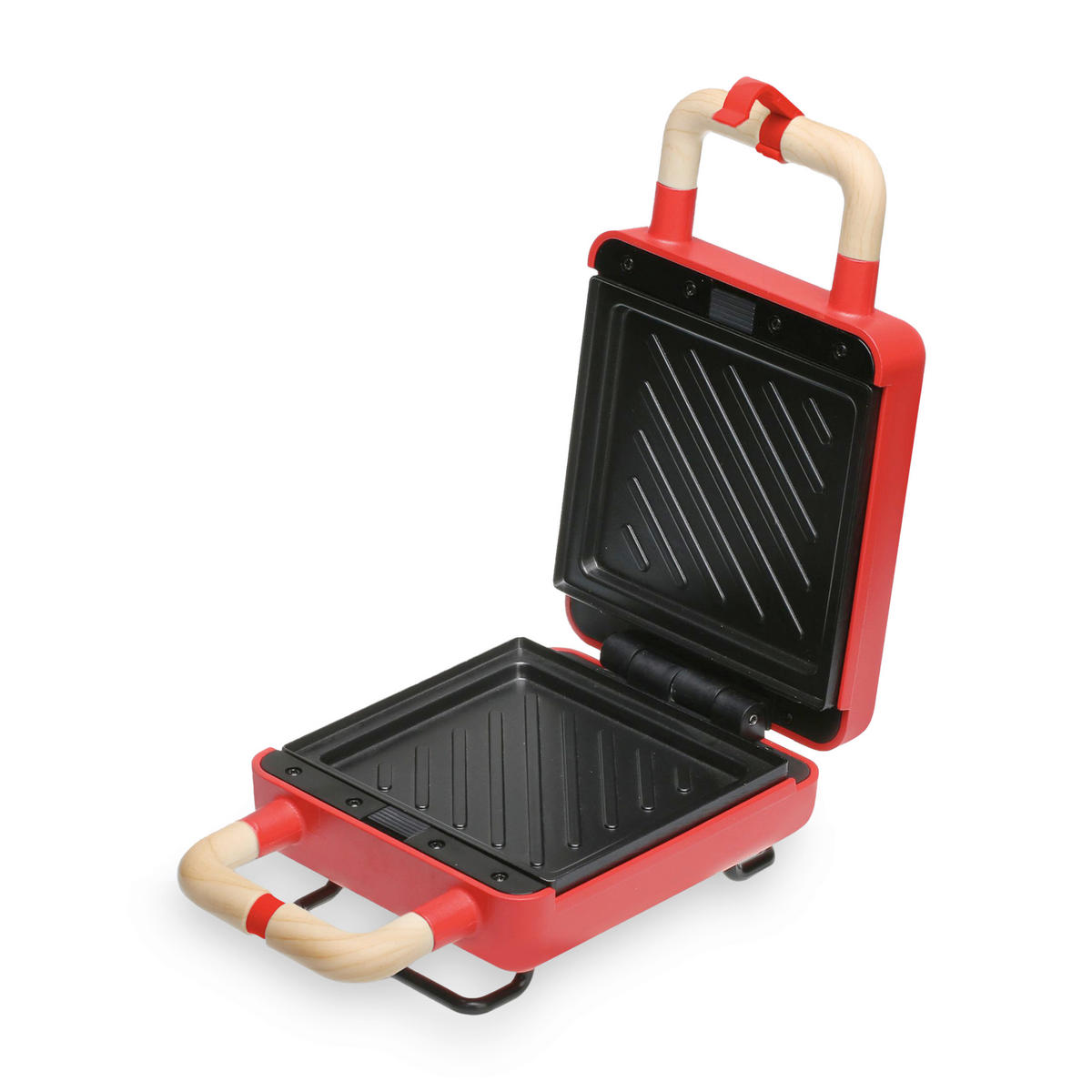 WAFFELEISEN  - Rot, Basics, Metall (22,5/17,5/15cm) - ADE