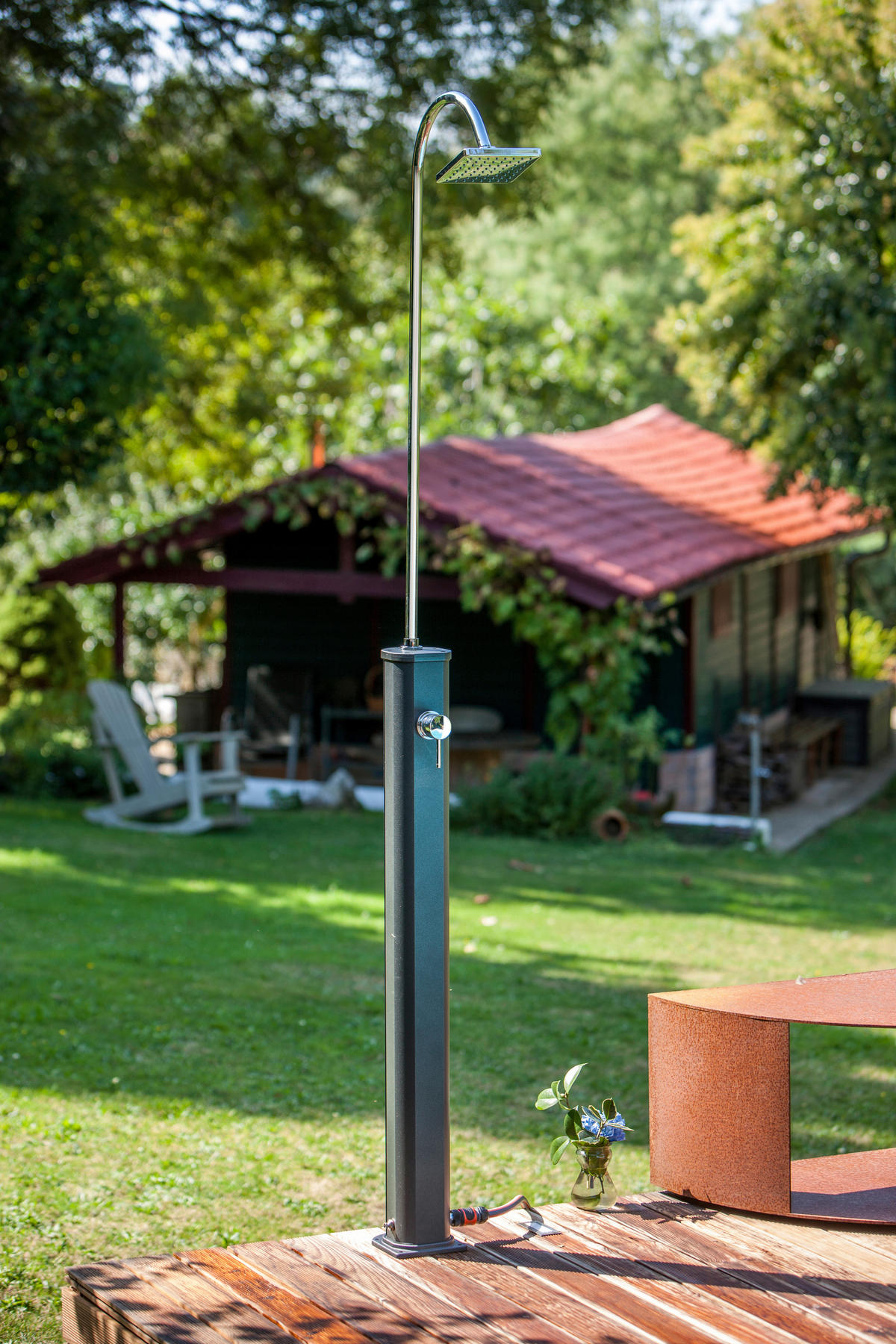 SOLARDUSCHE SSAL18  - KONVENTIONELL, Metall (22/19,6/117cm) - Gre