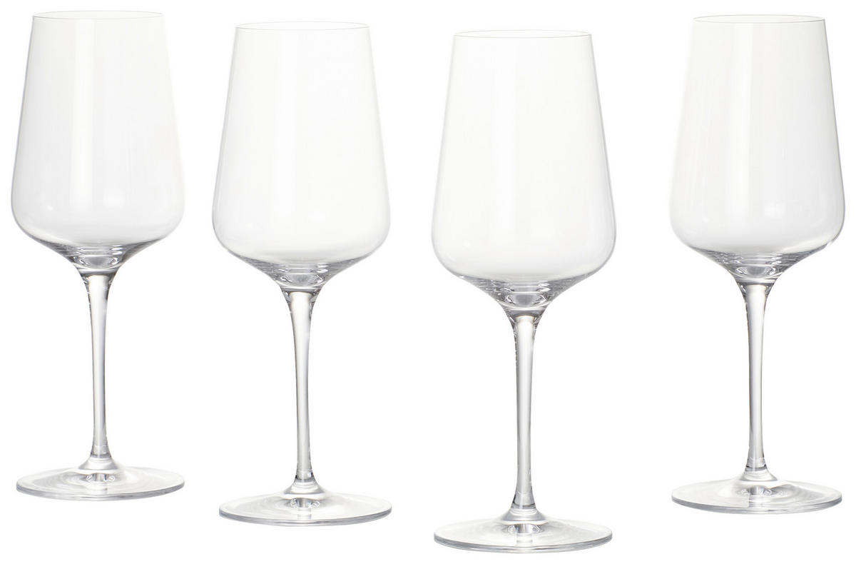 GLÄSERSET Vinova  4-teilig  - Transparent, Design, Glas (18,4/18,4/24,9cm) - Nachtmann