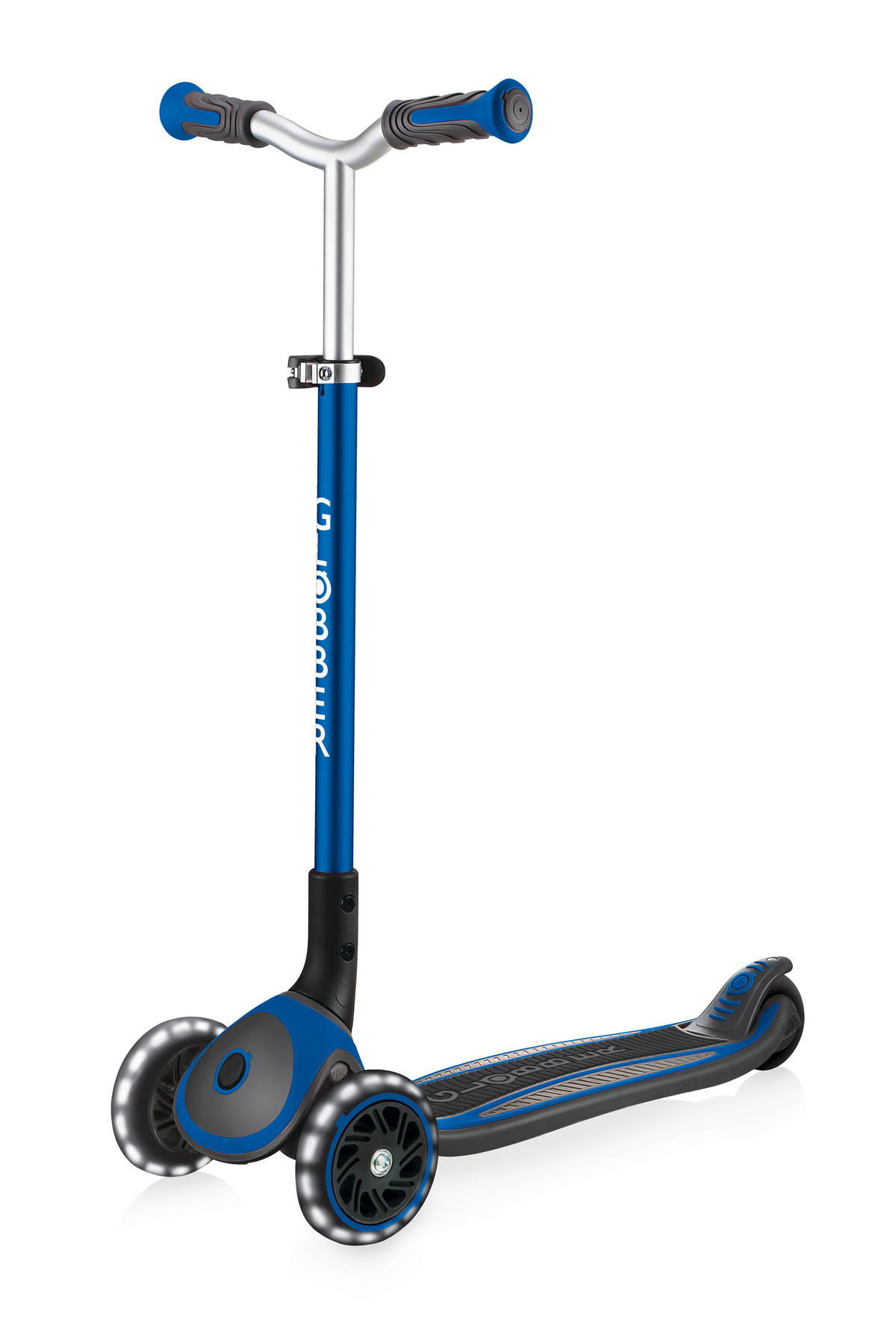 SCOOTER MASTER LIGHTS  - Dunkelblau, Basics (61/37/94cm) - GLOBBER