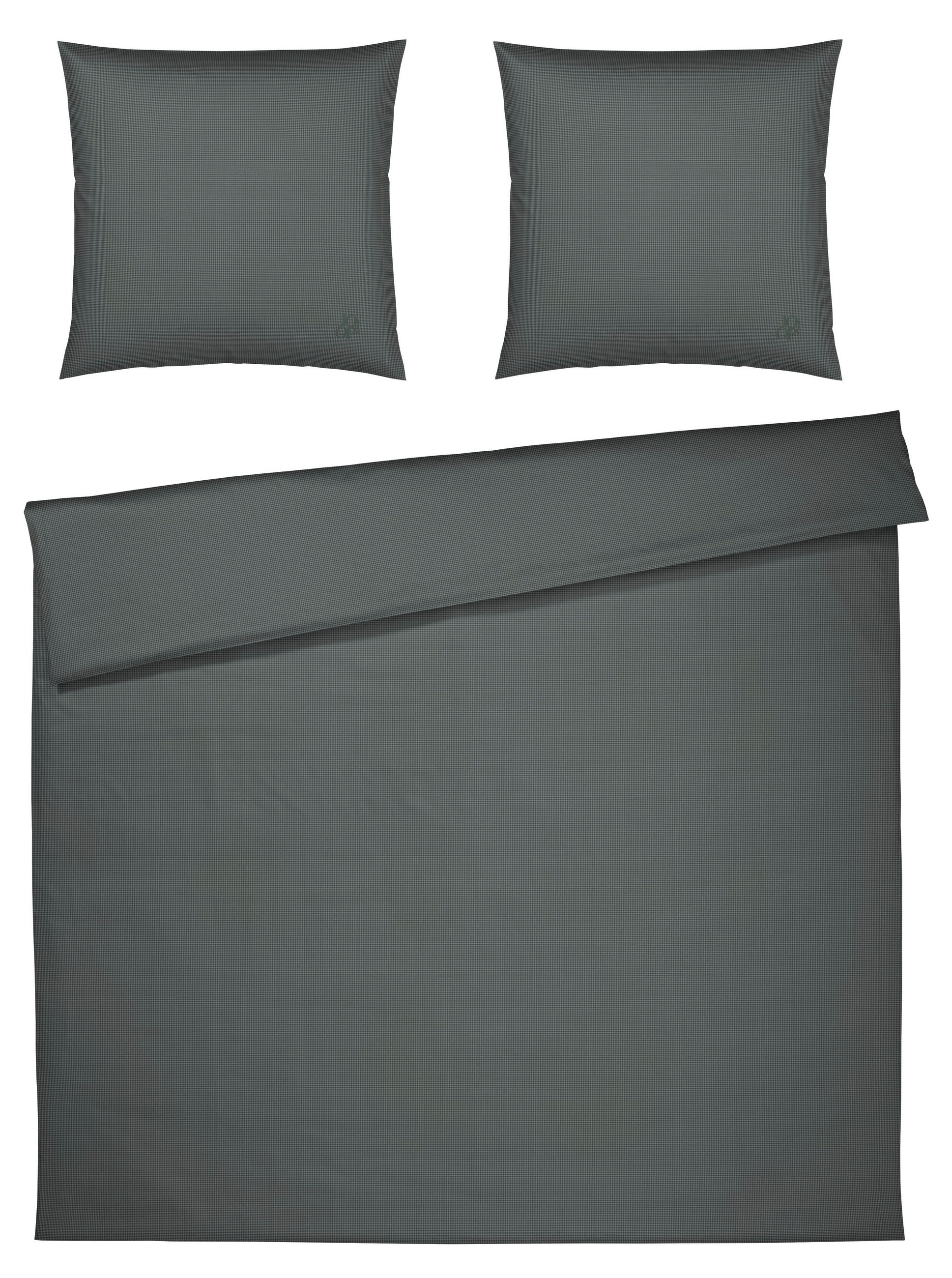 BETTWÄSCHE Flanell 200/200 cm  - Dunkelgrün, Design, Textil (200/200cm) - Joop!