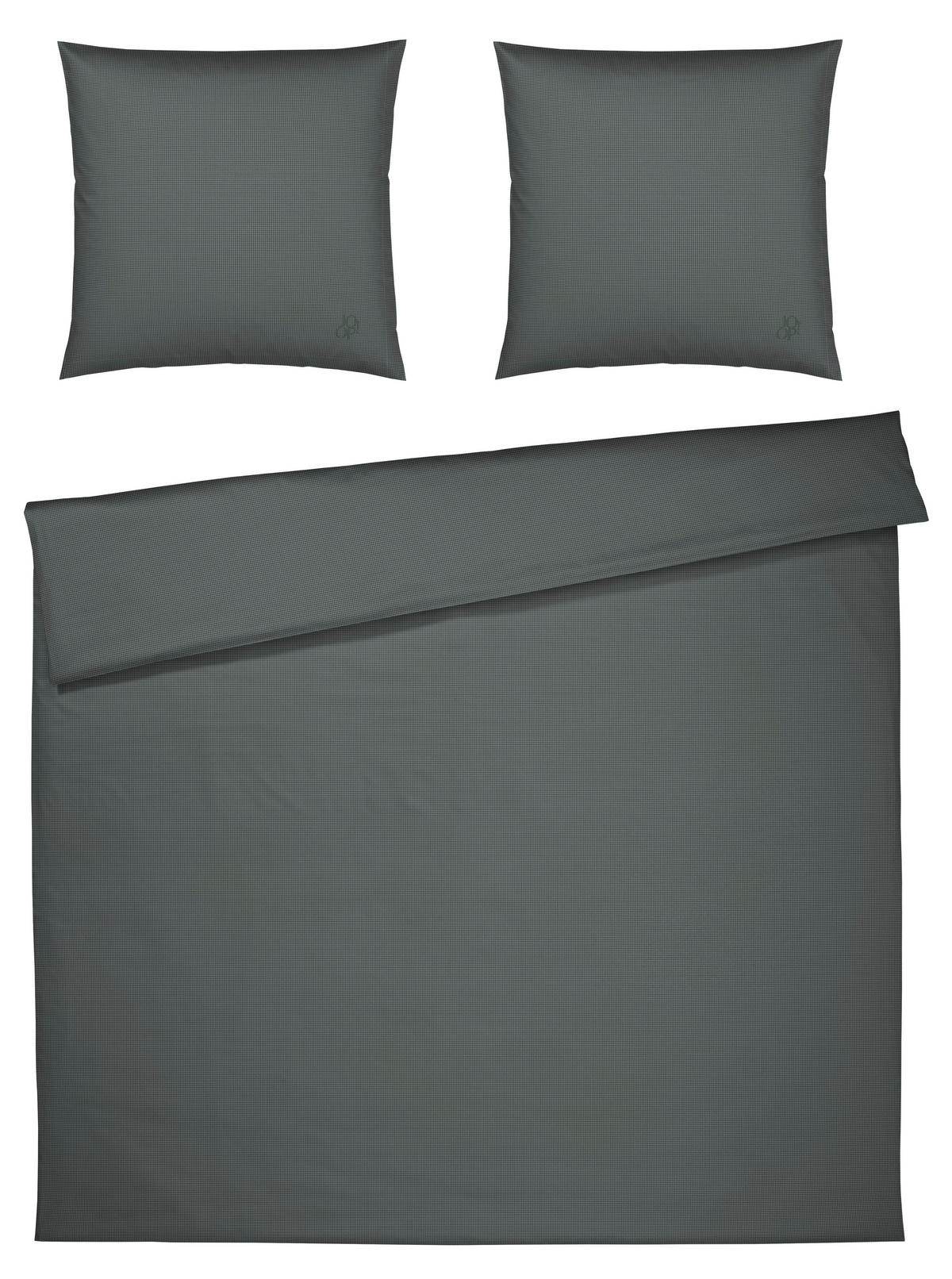 BETTWÄSCHE Flanell 200/200 cm  - Dunkelgrün, Design, Textil (200/200cm) - Joop!