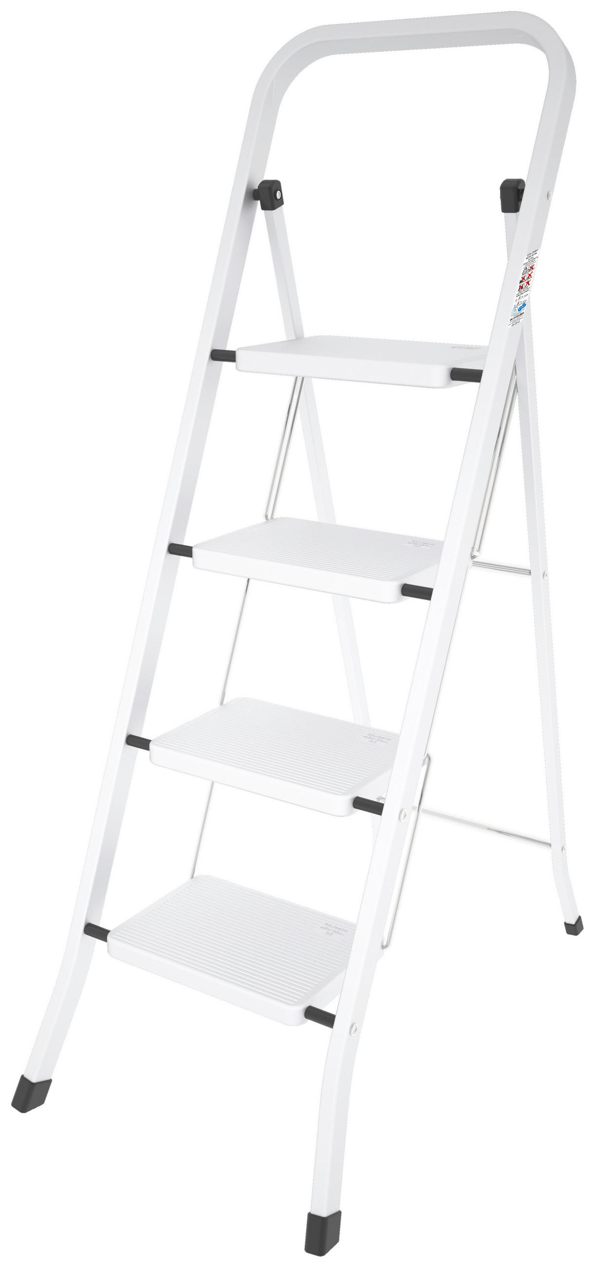 LÉTRA - fehér, Basics, fém (8kg)