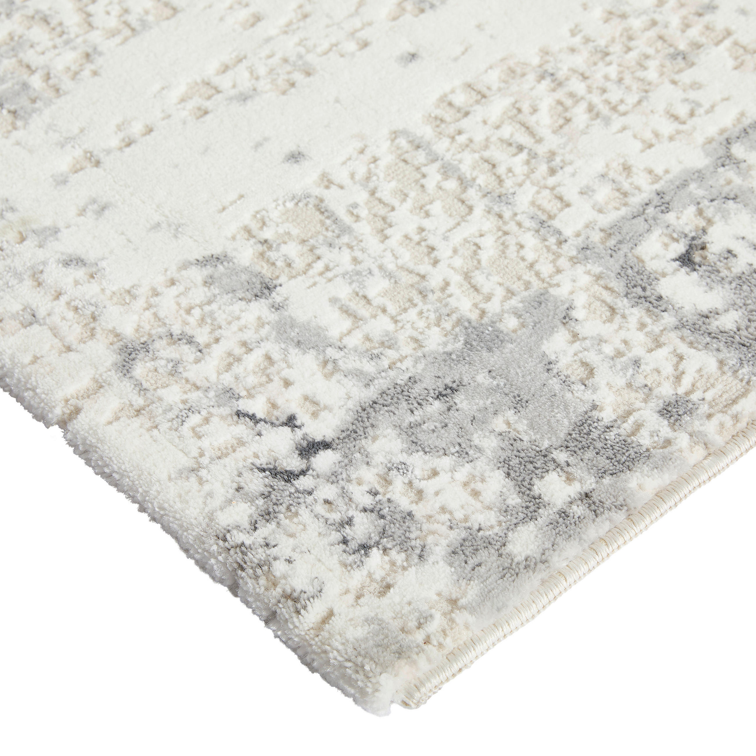 Thumbnail - Novel Vintage-Teppich, Grau, Textil, Abstraktes, 120x170 cm, Bsci, Oeko-Tex® Standard 100, Teppiche & Böden, Teppiche, V...