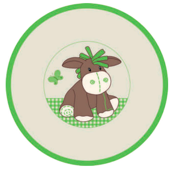 DETSKÝ KOBEREC, 100 cm, zelená - zelená, Trend, textil (100cm) - My Baby Lou