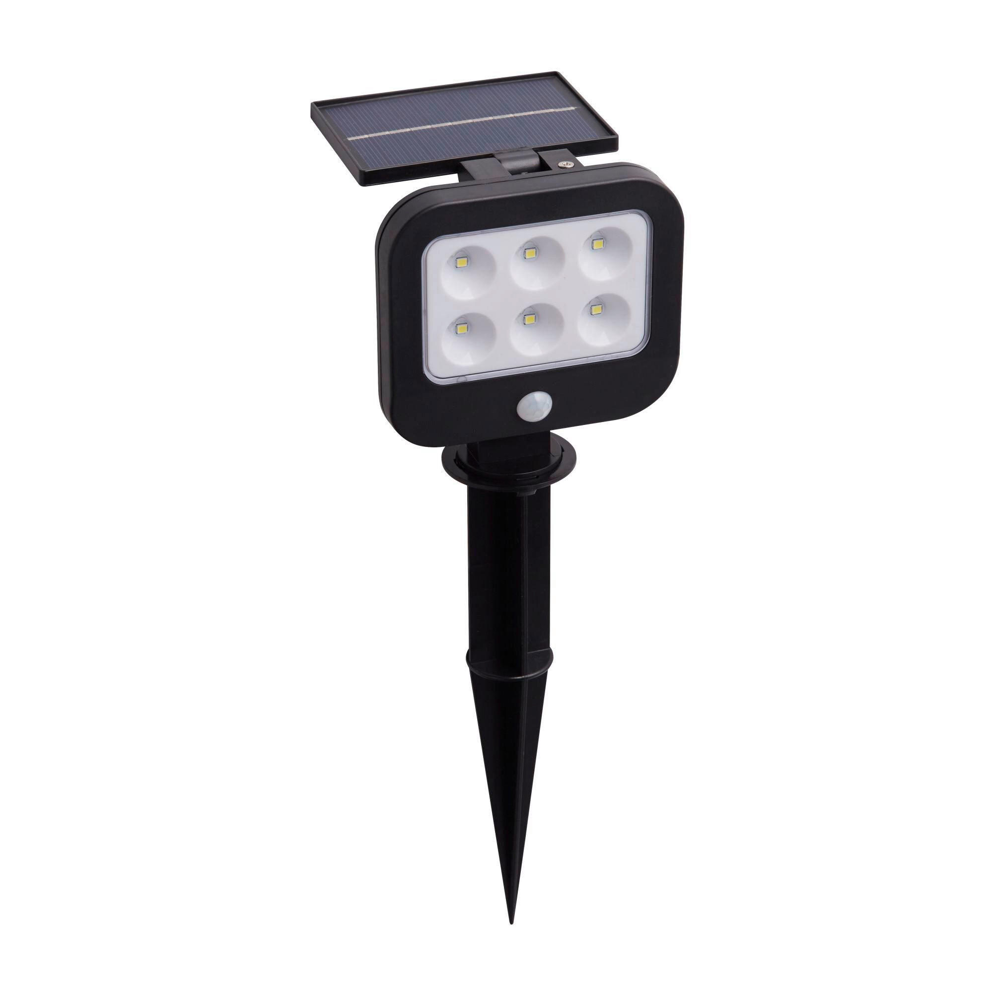 SVJETILJKA SOLARNA Pir Solar - crna, Basics, plastika (11/30,5/36cm)