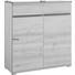 SCHUHSCHRANK Anthrazit, Buchefarben - Anthrazit/Buchefarben, Basics (96/103/40cm) - Carryhome SCHUHSCHRANK Anthrazit, Buchefarben - Anthrazit/Buchefarben, Basics (96/103/40cm) - Carryhome