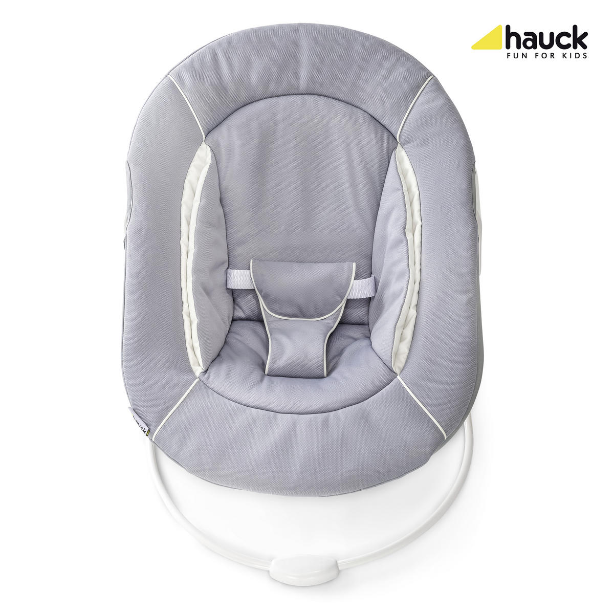 WIPPE ALPHA BOUNCER   - Weiß/Grau, KONVENTIONELL, Textil (66/49/45cm) - Hauck