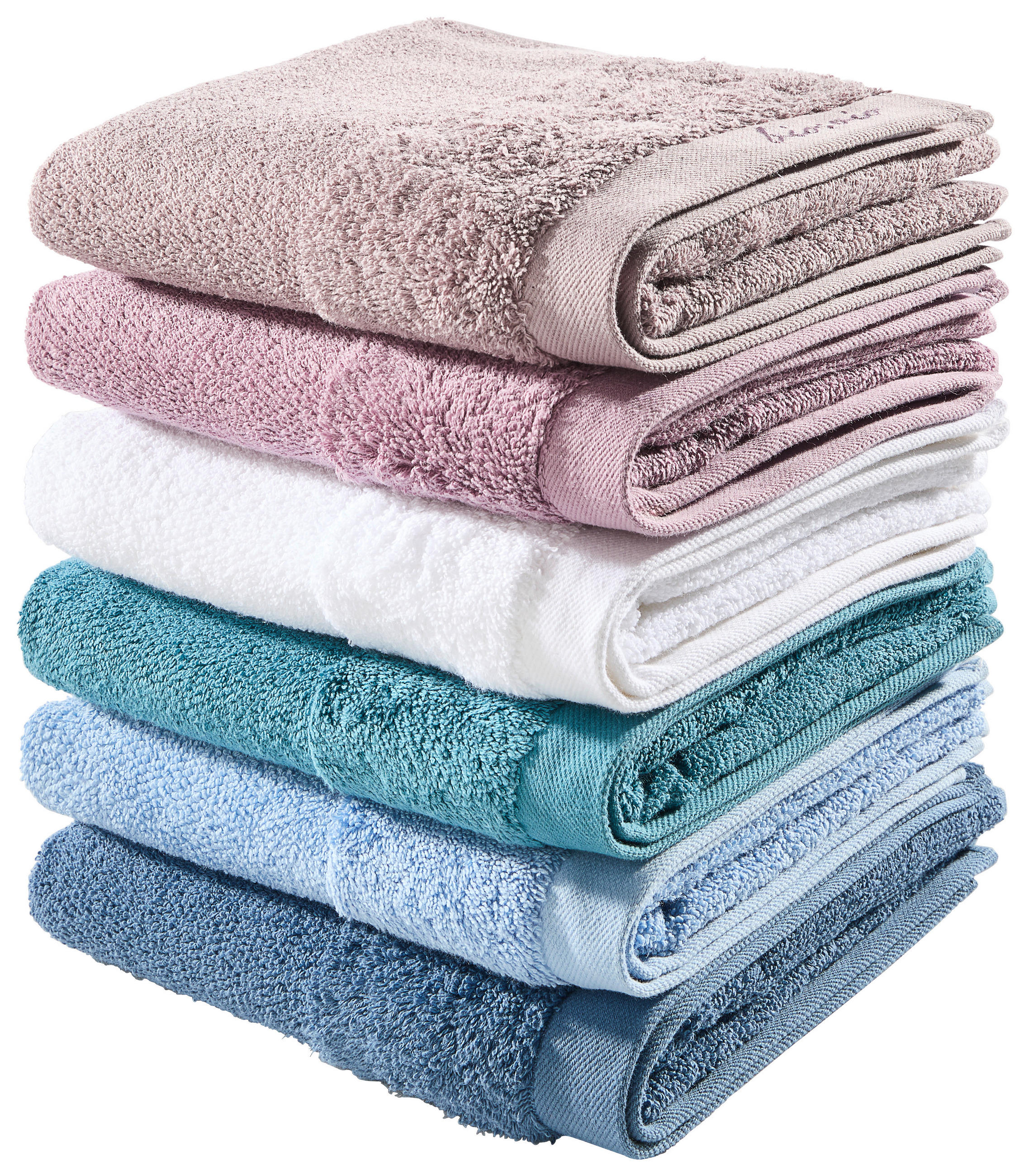 HANDTUCH BONITA Dunkelblau - Dunkelblau, Basics, Textil (50/100cm) - Bio:Vio