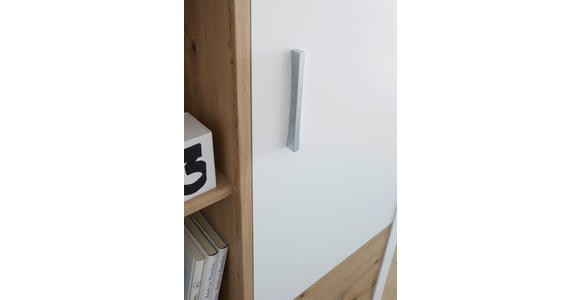 JUGENDZIMMER - Weiß/Eiche Artisan, KONVENTIONELL, Holzwerkstoff (120/200cm) - Xora