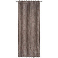 HOTOVÝ ZÁVĚS, neprůsvitné, 140/245 cm - šedohnědá, Konvenční, textil (140/245cm) - Esposa