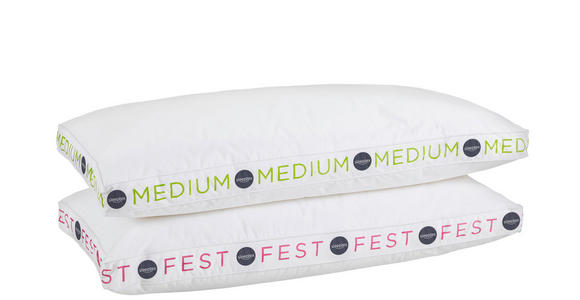 KOPFPOLSTER 40/80 cm  Comfy Soft  - Blau/Weiß, Basics, Kunststoff/Textil (40/80cm) - Sleeptex